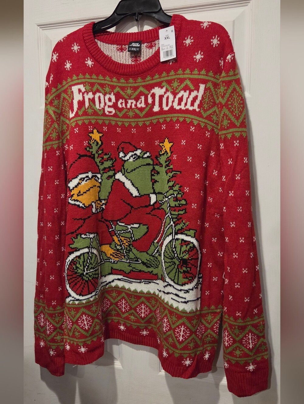 FROG & TOAD HOLIDAY SWEATER